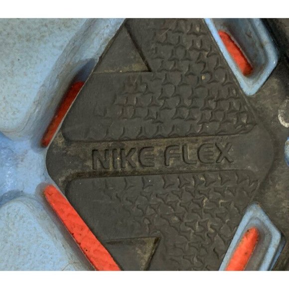 Nike Flex Trail Shield Womens Running Shoe Size 8.5 Stealth Grey Blue 537696-004 - Picture 8 of 10